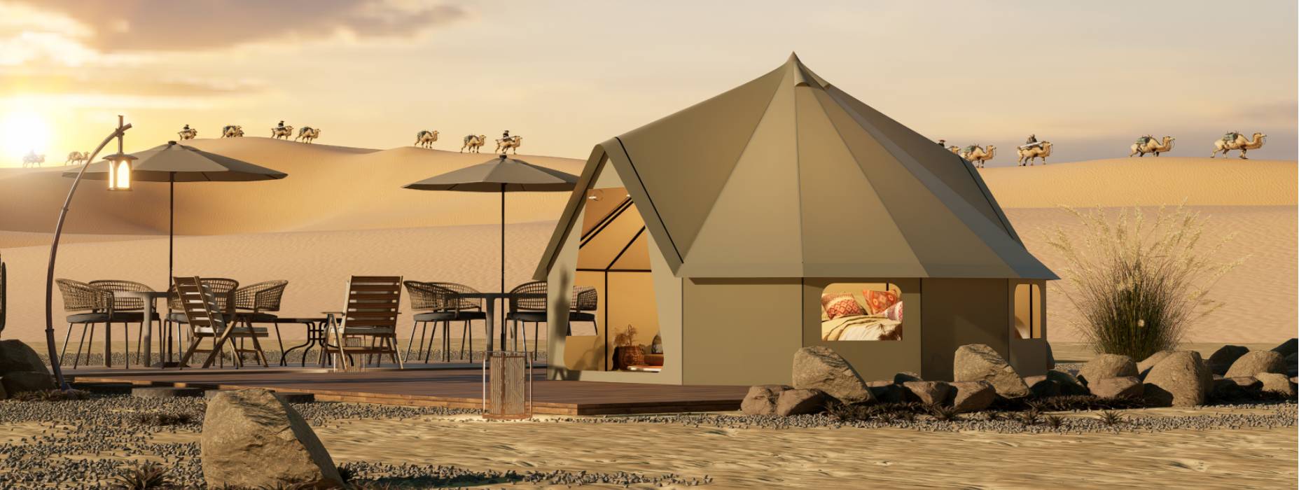 义县露营酒店帐篷产品